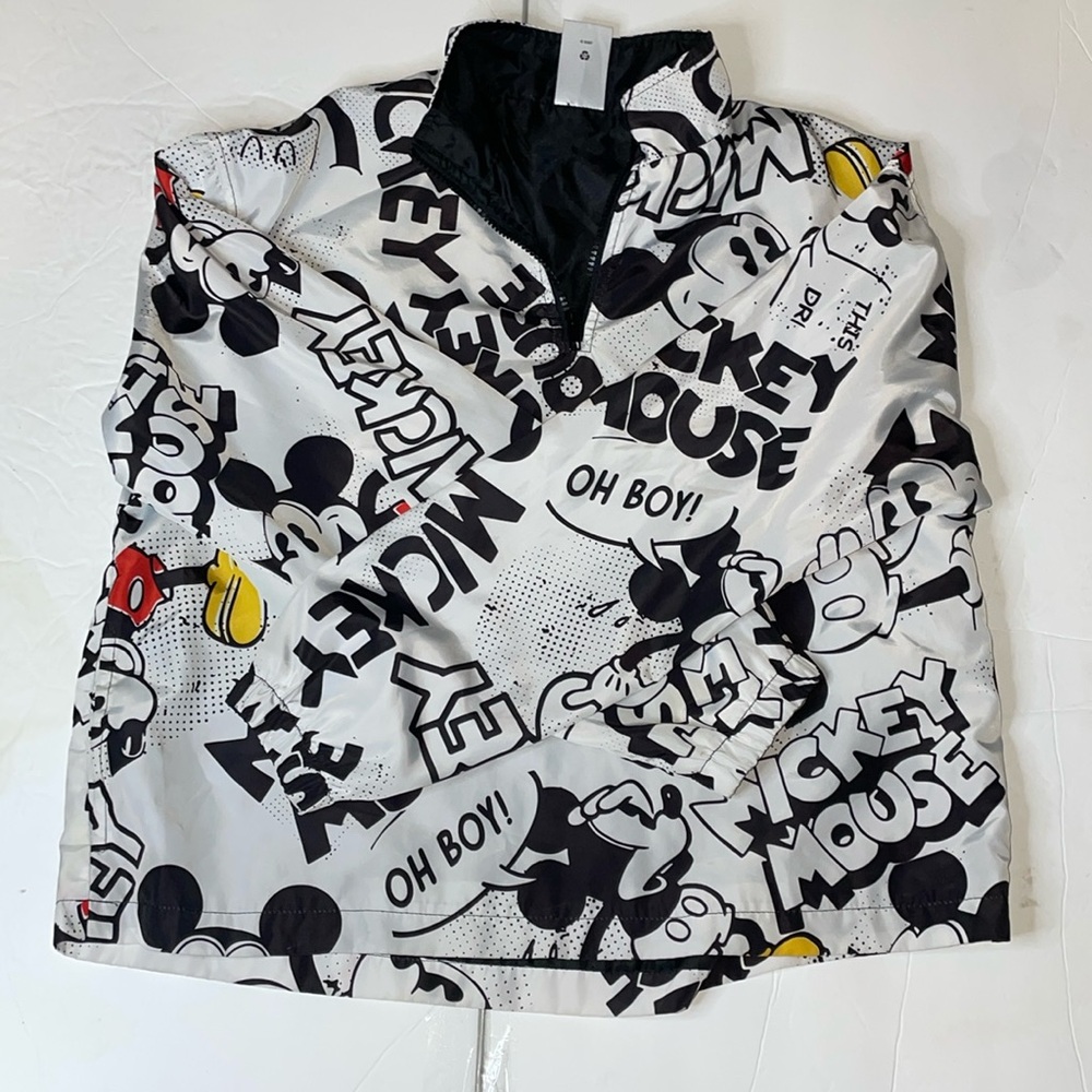 Disney Mickey Mouse crop windbreaker jacket